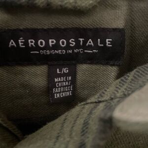 Aeropostale Khaki Green Outerwear